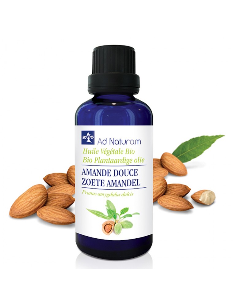 Image principale de la modale pour Amande Douce Bio - Huile Végétale de Prunus dulcis 50 ml - Ad Naturam