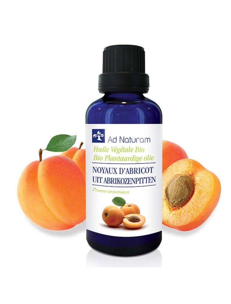 Image principale de la modale pour Abricot Bio - Huile Végétale de Prunus armeniaca 50 ml - Ad Naturam