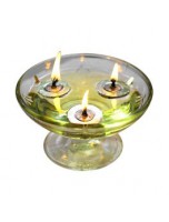 Image de Photophore Abeille - Pour vos bougies flottantes - Les Veilleuses Françaises depuis Achetez des veilleuses françaises à base de plantes - Site de phytothérapie