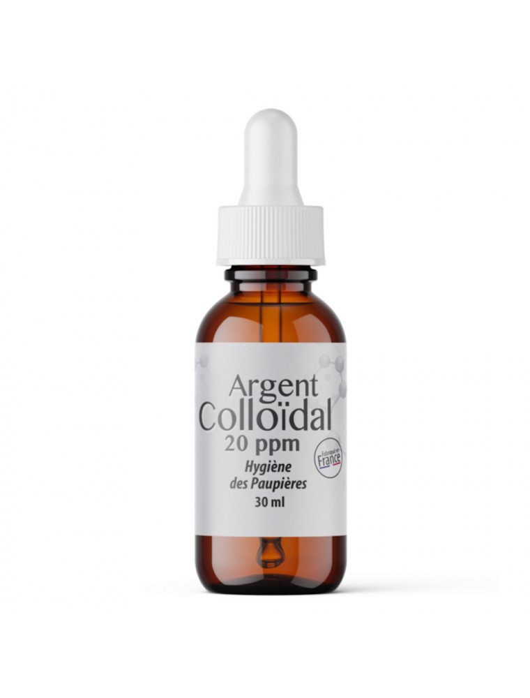 Image principale de la modale pour Argent Colloïdal 20 ppm - Hygiène des paupières 30 ml - Dr Theiss