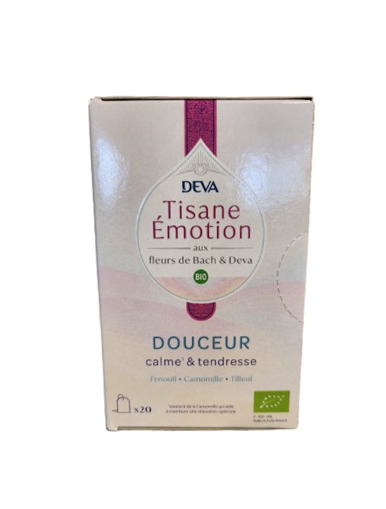 Image principale de la modale pour Douceur Bio - Tisane Emotion 20 sachets - Deva