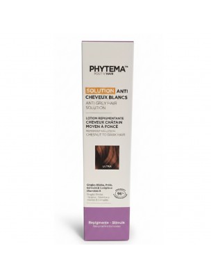 Image de Lotion Repigmentante Ultra Positiv'Hair - Cheveux moyens à foncés 150 ml - Phytema depuis Recharge Poudre à Sourcils Bio - Blonds Zao Make-up
