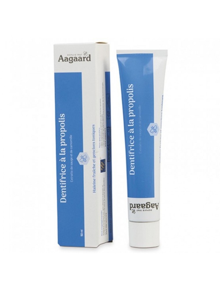 Image principale de la modale pour Dentifrice à la Propolis - Soin des Dents et des Gencives 50 ml - Aagaard