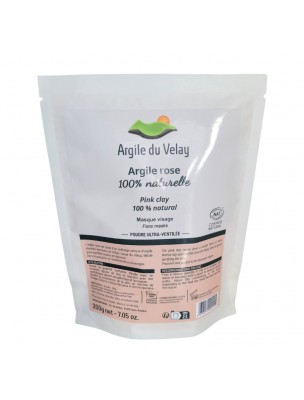 Image 77542 supplémentaire pour Argile Rose - Masque Visage 200g - Argile du Velay