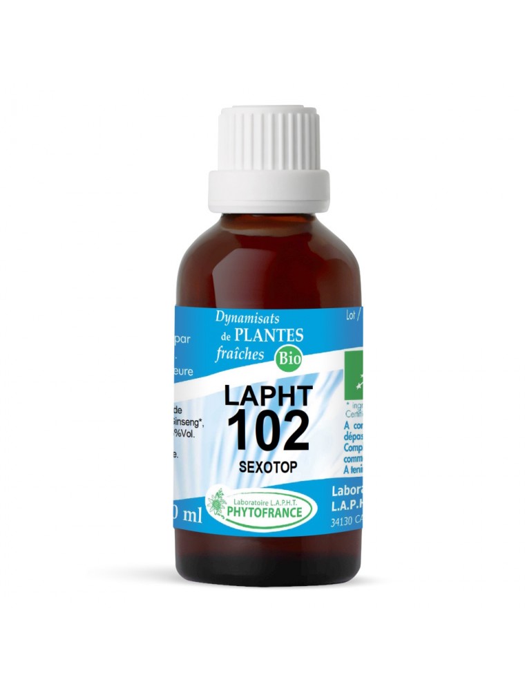 Image principale de la modale pour LAPHT 102 Bio - Sexotop 30 ml - Phytofrance