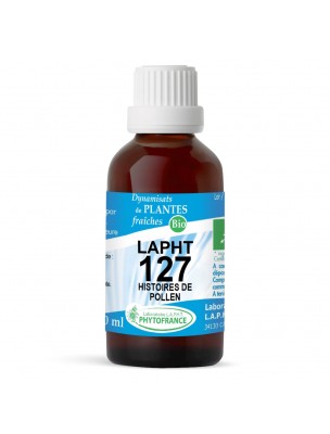 Image de LAPHT 127 Bio - Histoires de Pollen 30 ml - Phytofrance depuis Achetez LAPHT 128 Bio - Peau 30 ml - Phytofrance