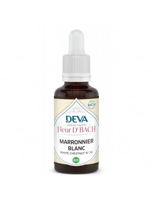 Image de Marronnier blanc Bio - Clarté mentale et Tranquillité d'esprit Élixir Floral de Bach 30 ml - Deva depuis Achetez les produits Deva à l'herboristerie Louis (4)