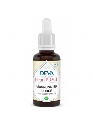 Image de Marronnier rouge Bio - Sérénité envers autrui Élixir Floral de Bach 30 ml - Deva depuis Achetez les produits Deva à l'herboristerie Louis (4)