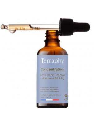 Image de Concentration Bio - Mycothérapie 30 ml - Terraphy depuis Terraphy - Sommeil Bio Mycothérapie 30 ml