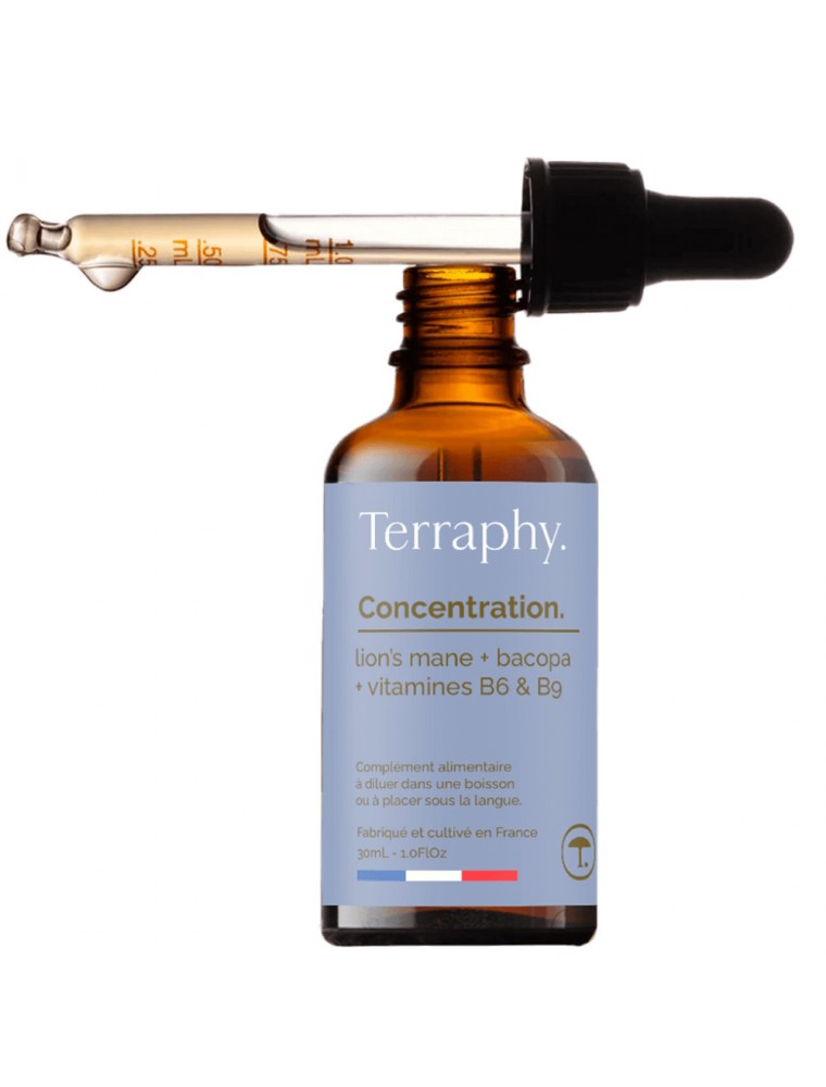 Image principale de la modale pour Concentration Bio - Mycothérapie 30 ml - Terraphy