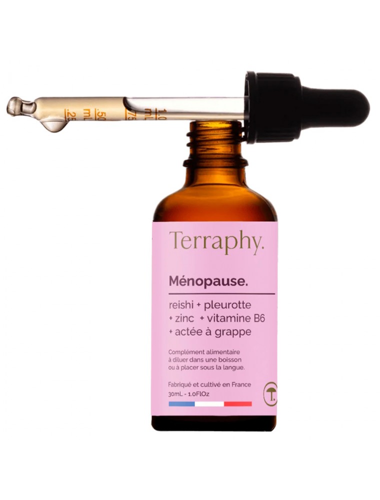 Image principale de la modale pour Ménopause Bio - Mycothérapie 30 ml - Terraphy