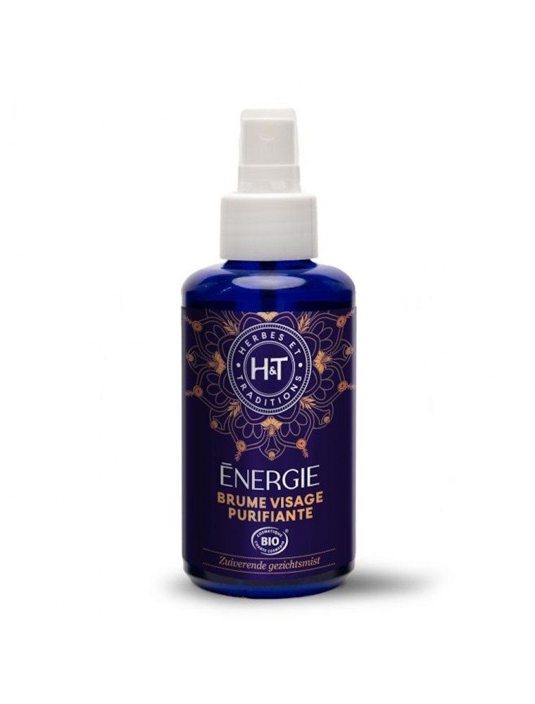 Image principale de la modale pour Brume Visage Purifiante Bio - Rituel Energie (Kapha) 100 ml - Herbes et Traditions
