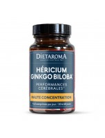 Image de Hericium Ginkgo biloba Bio - Performances cérébrales 60 comprimés - Dietaroma depuis Gélules et comprimés de plantes mélangées - Phytothérapie et herboristerie (2)
