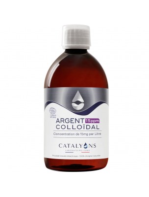 Image de Argent colloïdal 15 ppm - Oligo-élément 500 ml - Catalyons depuis PrestaBlog
