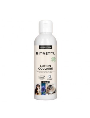Image de Lotion Oculaire Bio - Hygiène des Chats et des Chiens 125 ml - Biovetol depuis Achetez les nouvelles tisanes arrivées à l'herboristerie Louis