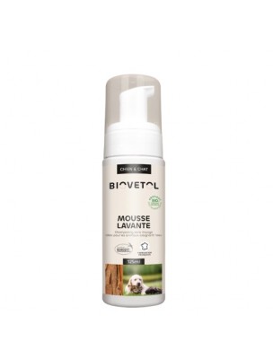 Image de Mousse Lavante Bio - Soin de la Peau des Chats et des Chiens 125ml - Biovetol depuis Achetez les nouvelles tisanes arrivées à l'herboristerie Louis