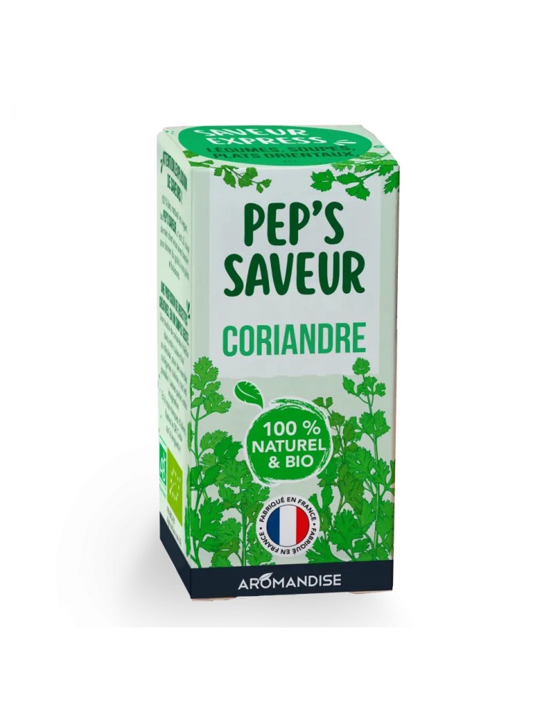 Image principale de la modale pour Coriandre Bio - Cristaux d'huiles essentielles - 10g
