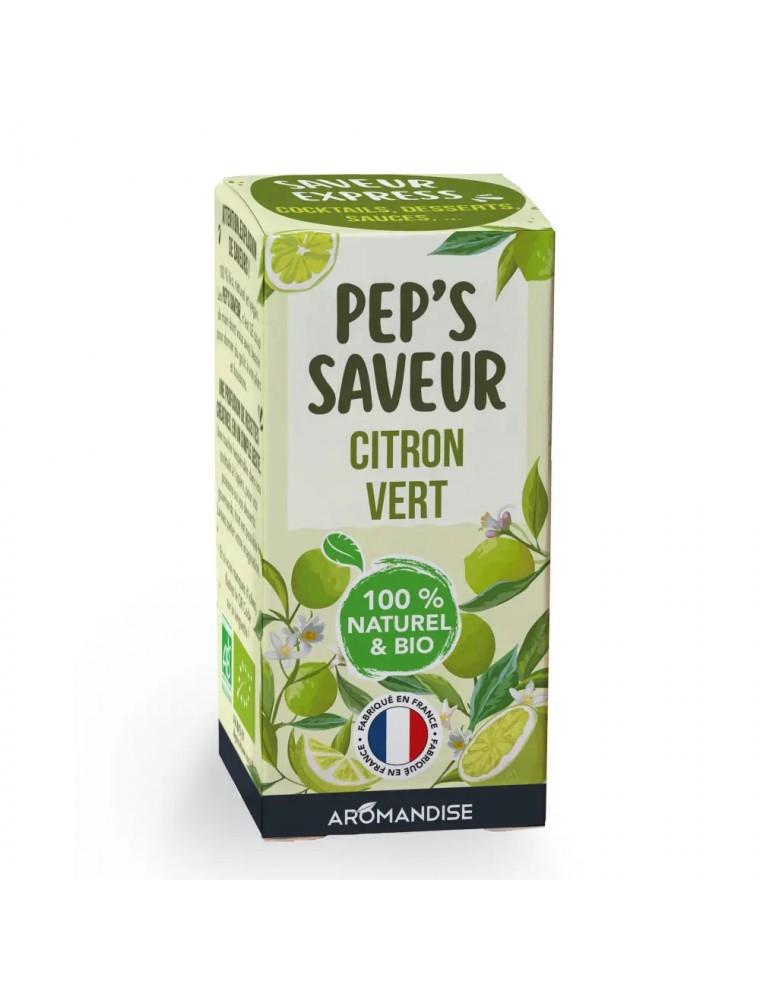 Image principale de la modale pour Citron Vert Bio - Cristaux d'huiles essentielles - 10g