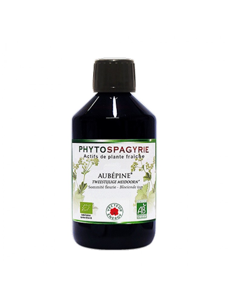 Image principale de la modale pour Aubépine Sans Alcool Bio - Phytospagyrie de plante fraîche 300 ml - Vecteur Energy