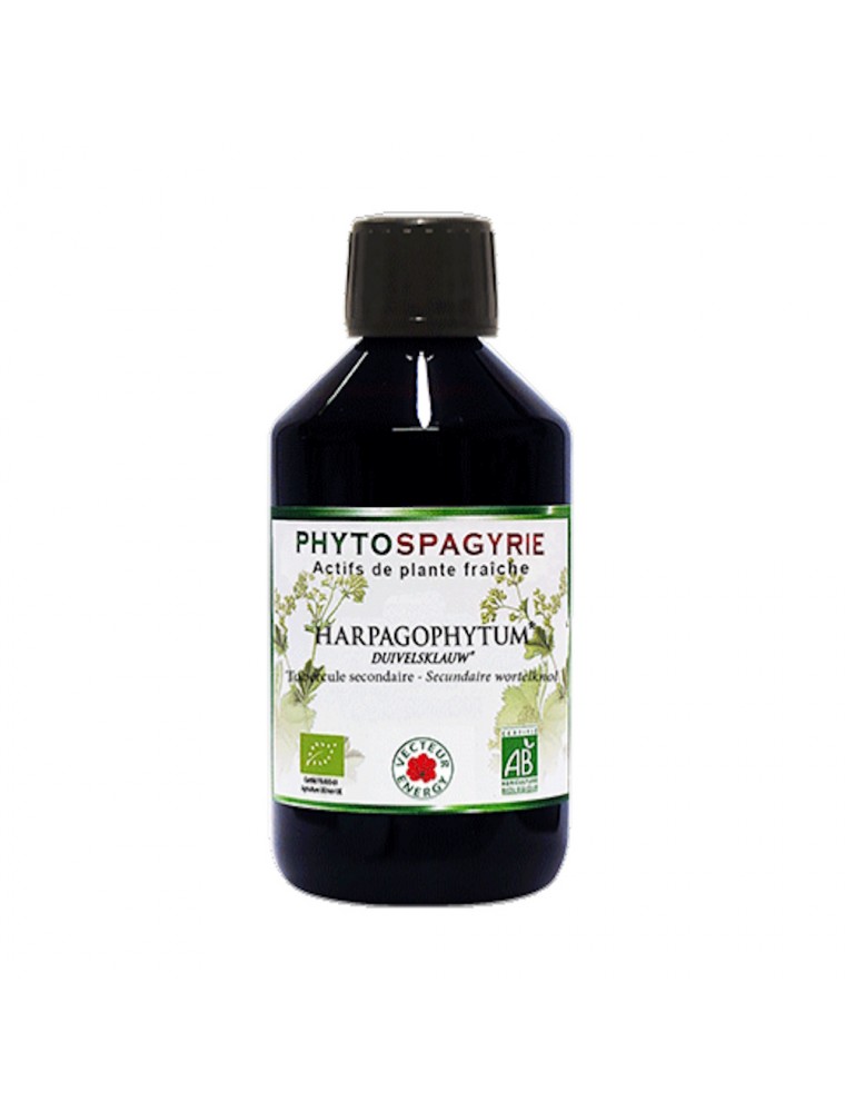 Image principale de la modale pour Harpagophytum Sans Alcool Bio - Phytospagyrie de plante fraîche 300 ml - Vecteur Energy
