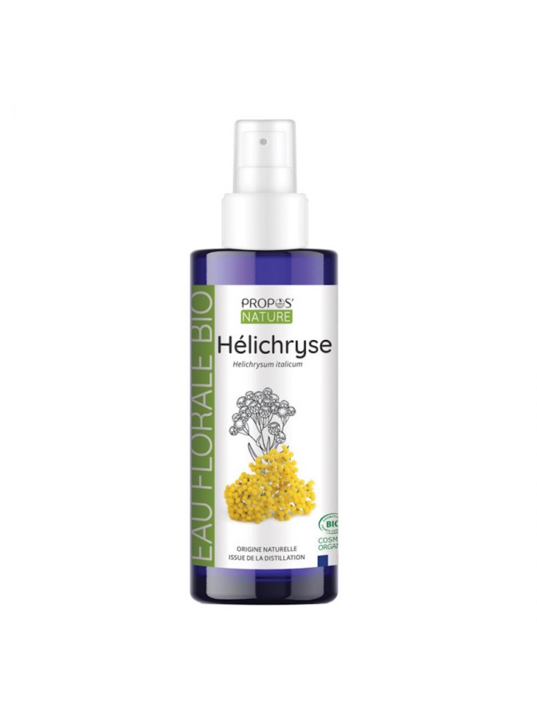 Image principale de la modale pour Helichryse italienne Bio - Hydrolat d'Helichrysum italicum 100 ml - Propos Nature