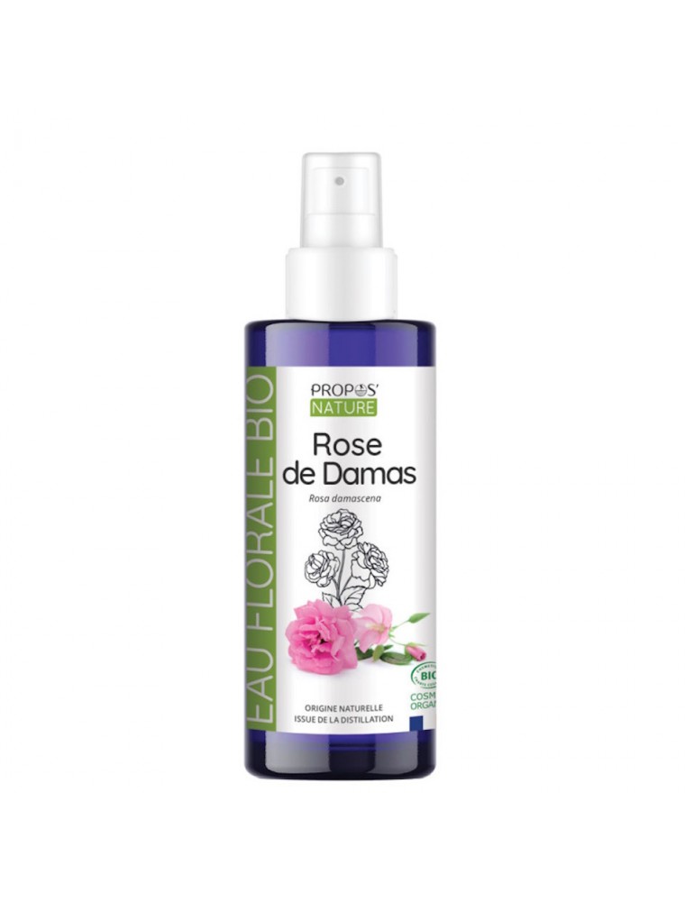 Image principale de la modale pour Rose de Damas Bio - Hydrolat de Rosa damascena 100 ml - Propos Nature