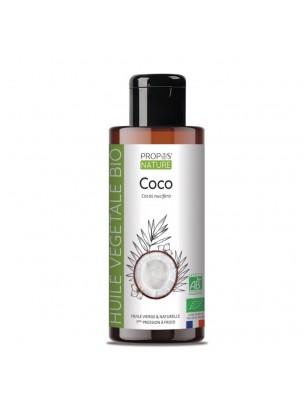 Image 78155 supplémentaire pour Coco Bio - Huile végétale de Coco nucifera 100 ml - Propos Nature