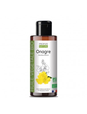 Image de Onagre Bio - Huile végétale d'Oenothera biennis 100 ml - Propos Nature depuis Achetez les produits Propos Nature à l'herboristerie Louis (3)