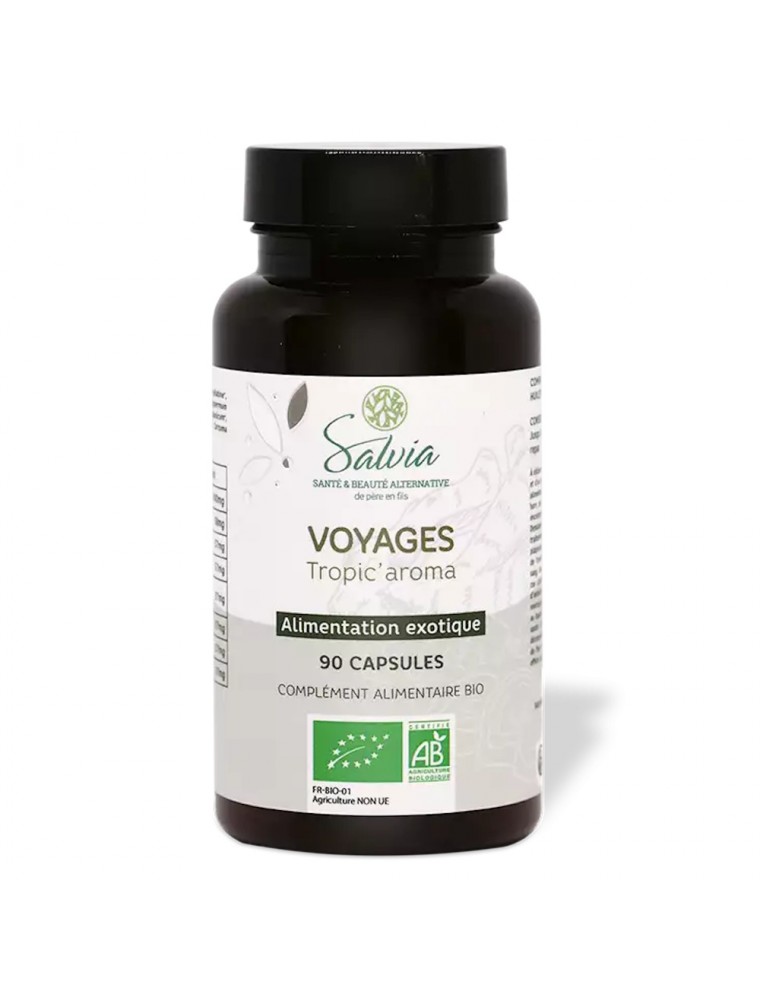 Image principale de la modale pour Tropic'aroma Bio - Voyages 90 capsules d'huiles essentielles - Salvia