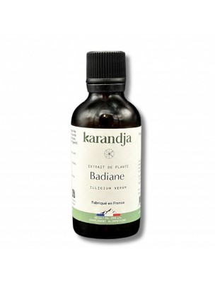 Image de Badiane Bio - Teinture-Mère d'Illicium verum 50 ml - Karandja depuis Achetez les nouvelles tisanes arrivées à l'herboristerie Louis