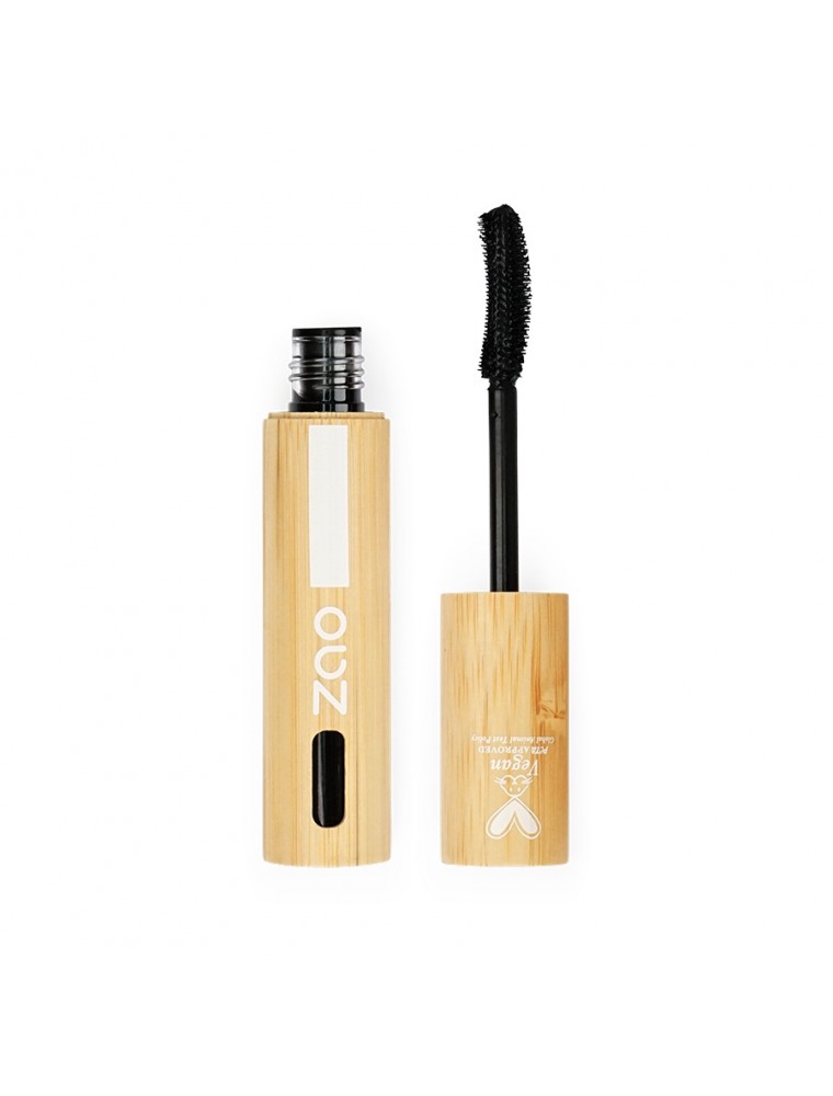 Image principale de la modale pour Mascara Waterproof No Drama - Noir 250 7 ml - Zao Make-up