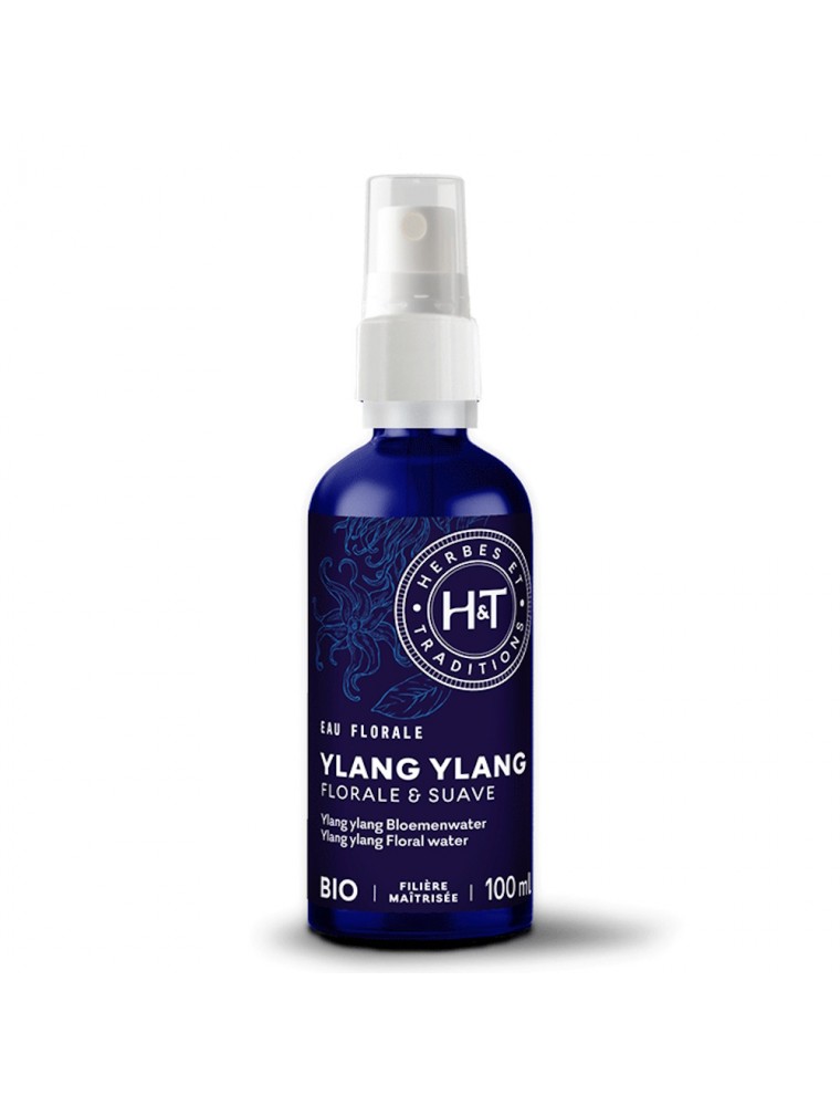 Image principale de la modale pour Ylang-Ylang Bio - Hydrolat de Cananga odorata 100 ml - Herbes et Traditions