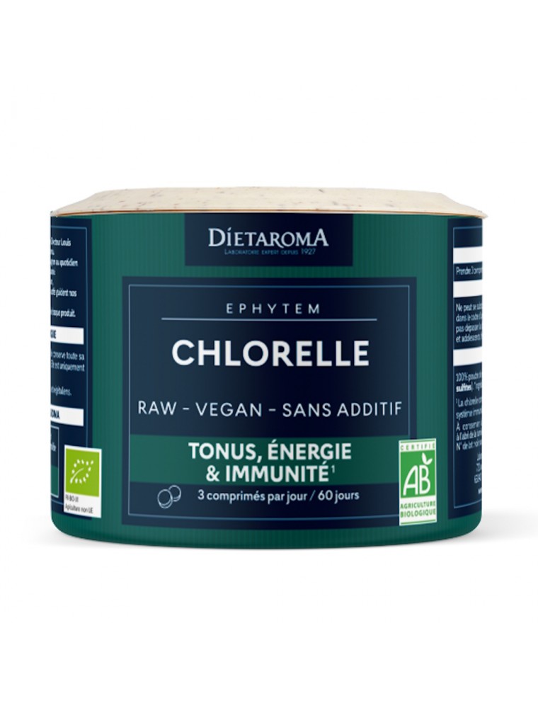 Image principale de la modale pour Chlorelle Bio - Vitalité et Immunité 180 comprimés - Dietaroma