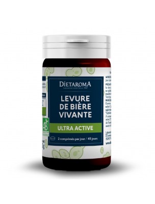Image de Levure de Bière vivante Bio - Digestion et Transit 90 comprimés - Dietaroma depuis PrestaBlog
