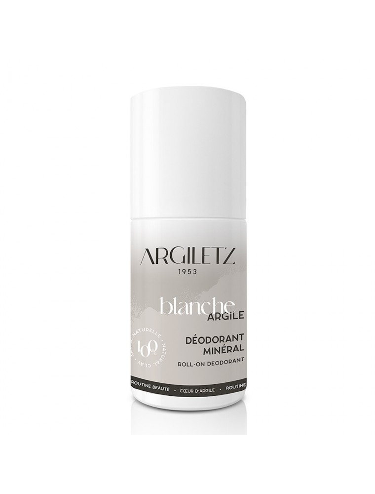 Image principale de la modale pour Cœur d'Argile - Roll-on déodorant 50 ml - Argiletz