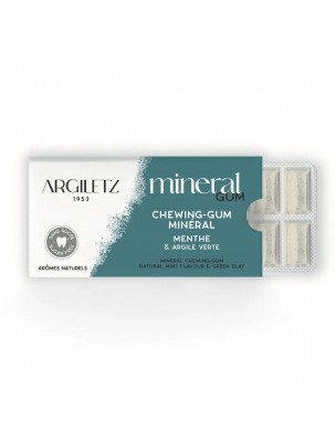 Image de Chewing Gum à l’Argile verte - Menthe 12 Dragées - Argiletz depuis Achetez les produits Argiletz à l'herboristerie Louis