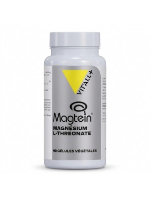 Image de Magtéin Magnésium L-Thréonate - Stress et Fatigue 90 gélules - Vit'all+ depuis Achetez les nouvelles tisanes arrivées à l'herboristerie Louis