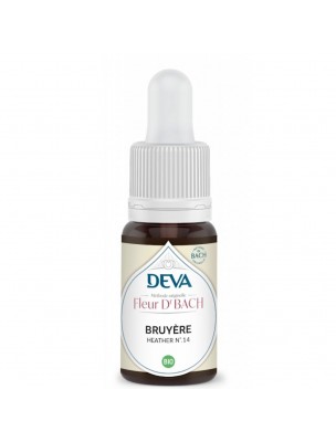 Image de Bruyère Bio - Altruisme et Ecoute Elixir Floral de Bach 15 ml - Deva depuis Achetez les produits Deva à l'herboristerie Louis