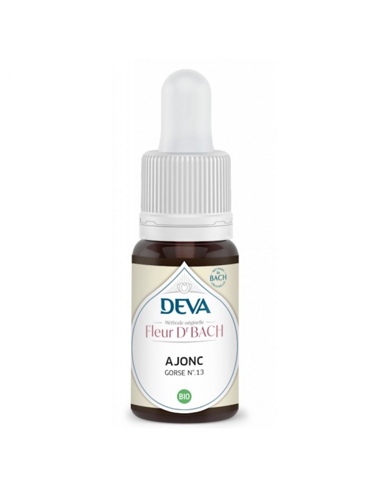 Image principale de la modale pour Ajonc Bio - Espoir et Force de la volonté Elixir Floral de Bach 15 ml - Deva