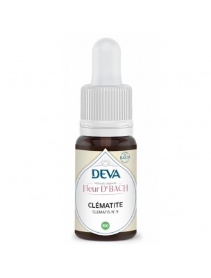 Image de Clématite Bio - Présence Élixir Floral de Bach 15 ml - Deva depuis Achetez les produits Deva à l'herboristerie Louis (2)