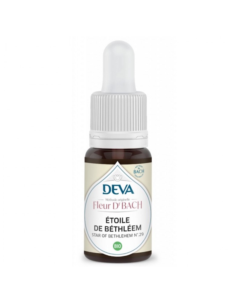 Image principale de la modale pour Étoile de Bethléem Bio - Paix et Réconfort Élixir Floral de Bach 15 ml - Deva