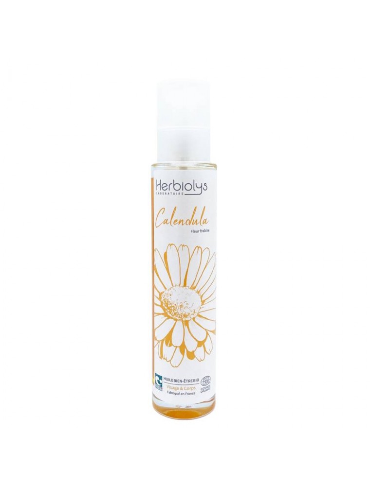 Image principale de la modale pour Huile de Calendula Bio - Macération adoucissante 100 ml - Herbiolys