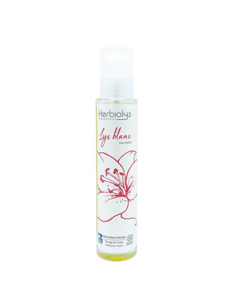 Image principale de la modale pour Huile de Lys Blanc Bio - Macération anti-rides 100 ml - Herbiolys