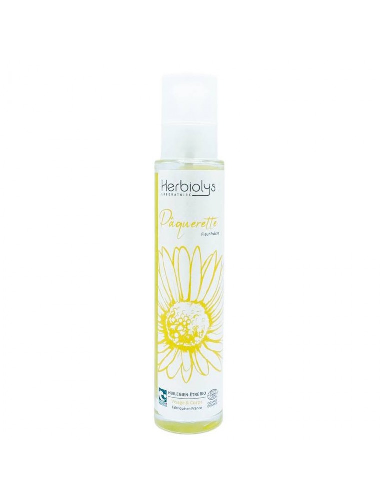 Image principale de la modale pour Huile de Pâquerette Bio - Macération Tonifiante 100 ml - Herbiolys