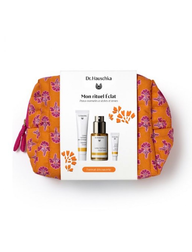 Image principale de la modale pour Trousse Mon Rituel Eclat - Soin du Visage - Dr Hauschka