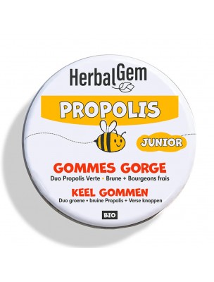 Image de Propolis Gommes Bio Junior - Système respiratoire 45 g - Herbalgem depuis Achetez les produits Herbalgem à l'herboristerie Louis (2)