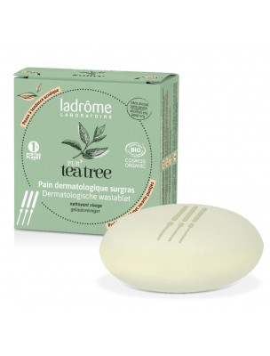 Image de Pur Tea Tree Bio - Pain Dermatologique Surgras 105g - Ladrôme depuis Commandez les produits Ladrôme à l'herboristerie Louis
