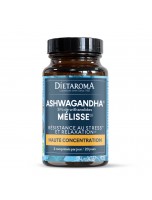 Image de Ashwagandha Mélisse Bio - Stress et Relaxation 60 comprimés - Dietaroma depuis Gélules et comprimés de plantes mélangées - Phytothérapie et herboristerie