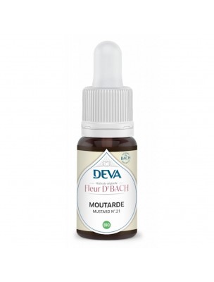 Image de Moutarde Bio - Sérénité et Joie Élixir Floral de Bach 15 ml - Deva depuis Achetez les produits Deva à l'herboristerie Louis (5)