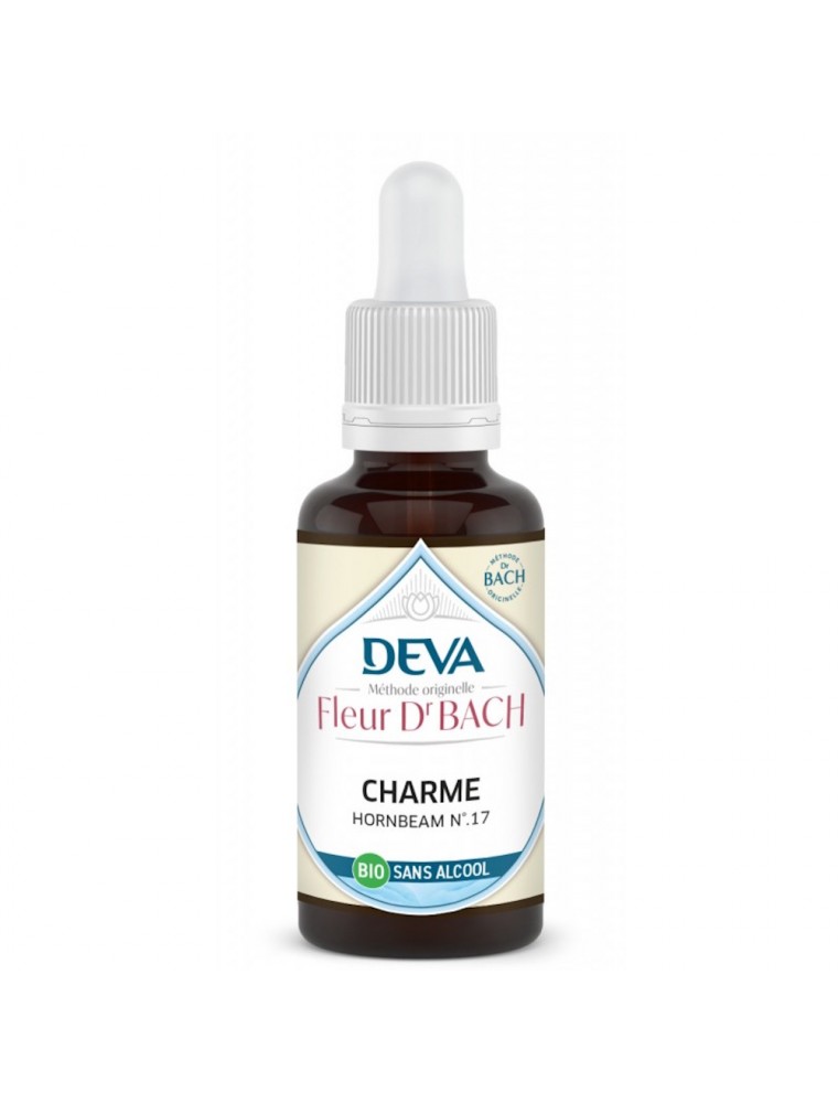 Image principale de la modale pour Charme Sans Alcool Bio - Force et Vitalité Elixir Floral de Bach 30 ml - Deva